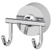 Крючок FBS Nostalgy NOS 002 двойной, для ванны, хром