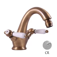 Смеситель для биде с донным клапаном Rav Slezak Morava Retro MK543.5