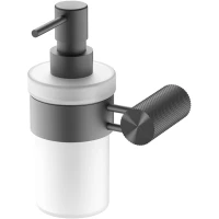 Дозатор для жидкого мыла IDDIS Duna DUNGMG0i46 настенный, графит матовый