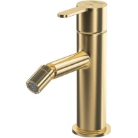 Смеситель для биде с донным клапаном Cezares Leaf LEAF-BSM-SR