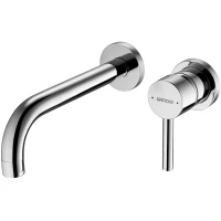 Смеситель для раковины Arrow AG4201 встраиваемый, без донного клапана, хром