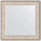 Зеркало 110x110 см виньетка серебро Evoform Exclusive-G BY 4469 - 1