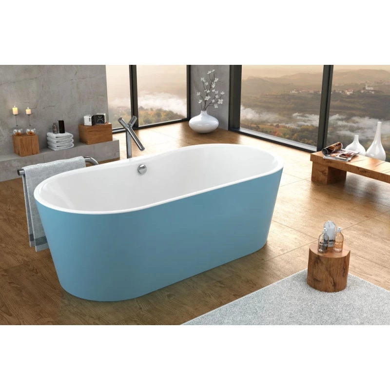 Акриловая ванна 185x90 см Kolpa San Comodo FS Blue