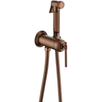 Гигиенический душ Boheme Eterna 177-BRB со смесителем, бронза матовая