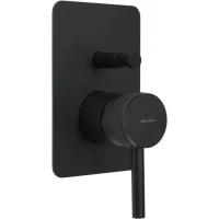 Смеситель для ванны Allen Brau Priority X2 5.31011-31 встраиваемый, черный матовый