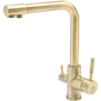 Смеситель для кухни Viko V-5034 с подключением к фильтру, бронза