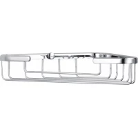 Полка для ванной Wonzon & Woghand WW-4119 19,5x19,5 см, угловая, хром