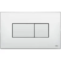 Кнопка смыва OLI Stream 641506 для инсталляции, матовый хром