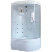 Душевая кабина 120x80x217 см Royal Bath RB8120BK2-T-L прозрачное