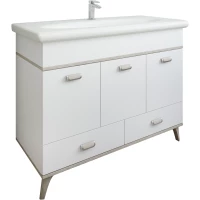 Тумба белый матовый/орегон 96,8 см Sanflor Бруно C02728