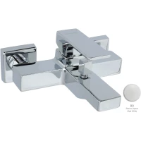 Смеситель для ванны Mariani Rebel B37212RE белый матовый