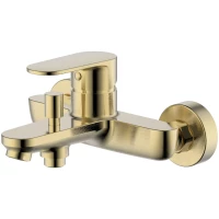 Смеситель для ванны Aquatek Ника AQ1840BG золотой матовый