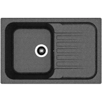 Кухонная мойка Dr.Gans Адель 25.090.C0780.407 78x51 см, черный