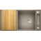 Кухонная мойка Blanco Axia III XL 6S InFino серый беж 523507 - 1