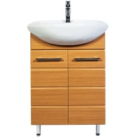 Тумба с раковиной кокос 57 см Orange Корро Ko-55TUK+RA