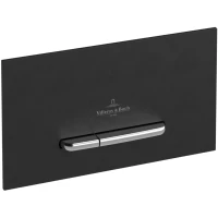 Кнопка смыва Villeroy & Boch ViConnect 300E 922169AN для инсталляции, черный матовый