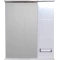 Зеркальный шкаф Misty Селена П-Сел02060-01П 61x72,2 см R, с подсветкой, выключателем, белый глянец - 1