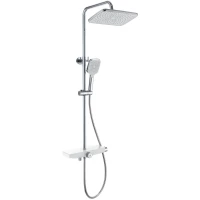 Душевая система Wonzon & Woghand ThermoKlick WW-B3098-A-CR 300x200 мм, с термостатом, хром