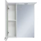 Зеркальный шкаф Misty Урал Э-Ура-04050-021Л 50x72 см L, с подсветкой, выключателем, белый глянец - 2