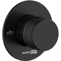 Переключатель на 2 положения WasserKRAFT Muritz 98DVR2MB черный матовый