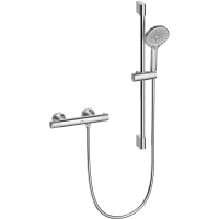 Термостат для душа Lemark Beluga LMF-8044B-C с душевым гарнитуром, хром