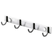 Планка с крючками Clever Urban2 99481 для ванны, хром