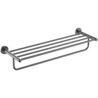 Полка для полотенец Timo Saona 13058/18 65,4 см, вороненая сталь