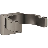Крючок Grohe Selection 41049AL0 двойной, для ванны, темный графит матовый