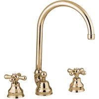 Смеситель для раковины Emmevi Deco Classic 12043/BR с донным клапаном, бронза