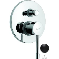 Смеситель для ванны Emmevi Eden 71019/NEO встраиваемый, черный матовый