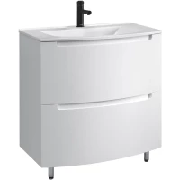 Тумба белый глянец 78,4 см Belux Ганновер Н 80-02 4810924289957