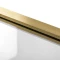 Душевая перегородка Rea Aero REA-K4701 100 см, профиль золотой матовый, стекло прозрачное - 7