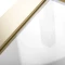 Душевая перегородка Rea Aero REA-K4701 100 см, профиль золотой матовый, стекло прозрачное - 6