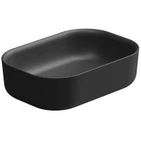 Раковина-чаша GSG Hit HILAVRE60003 60x42 см, накладная, черный матовый
