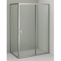 Душевой уголок Orange E23-13080TCR 130x78,5 см, профиль хром, стекло прозрачное
