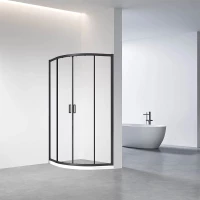 Душевой уголок 100x100 см Veconi Rovigo RV01B-100-01-C7 прозрачное