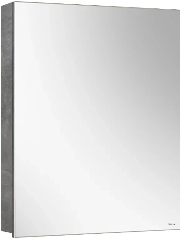 Зеркальный шкаф 60x71 см бетон L/R Belux Стокгольм ВШ 60 4810924276254 - фото 1