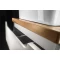 Комплект мебели белый глянец 60 см со столешницей бук светлый Jorno Wood Wood.01.60/P/W + Wood.06.60/LW + 0085176 + Wood.02.50/TK - 5