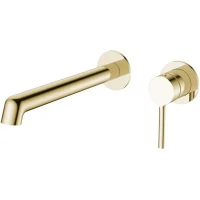 Смеситель для раковины Raglo R20.11.03 встраиваемый, золотой матовый