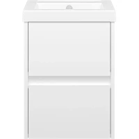 Тумба белый глянец 38,6 см Misty Алиса Э-Али01040-011П2Я