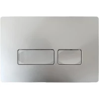 Кнопка смыва Ceruttispa CR02SV для инсталляции, матовый хром