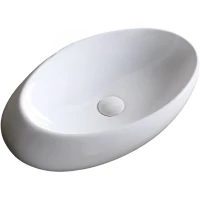 Раковина-чаша Ceruttispa CR0058A 48x30 см, накладная, белый