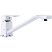 Смеситель для кухни Славен Коттедж Серия-Н СЛ-ОД-Н2Б белый