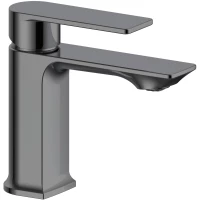 Смеситель для раковины Voda Neva NV26GM оружейная сталь матовый