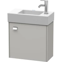 Тумба бетонно-серый матовый 48,4 см Duravit Brioso BR4051R1007
