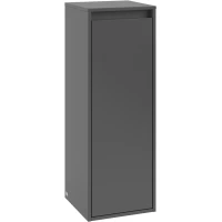 Полуколонна Villeroy & Boch Skyla Graphite C80200VR подвесная L, графит матовый