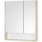 Зеркальный шкаф 70x85 см белый матовый/дуб верона Акватон Сканди 1A252202SDB20 - 1