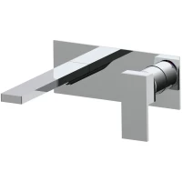 Смеситель для раковины AQG Bold One 01BOC170CR встраиваемый, хром