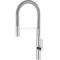 Смеситель для кухни AQG Cook 05COO500CR с гибким изливом, хром