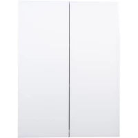 Шкаф двустворчатый белый глянец Style Line Даллас СС-00000703